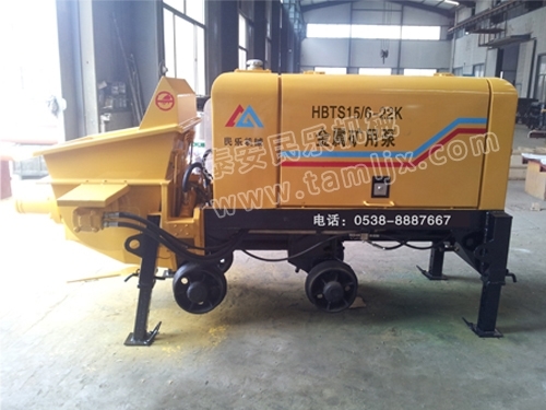 礦用濕噴臺(tái)車(chē)，礦用混凝土泵，礦用攪拌機(jī)發(fā)貨